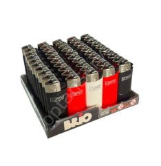 Clipper Brio Taşlı Renkli Çakmak 50 Adet