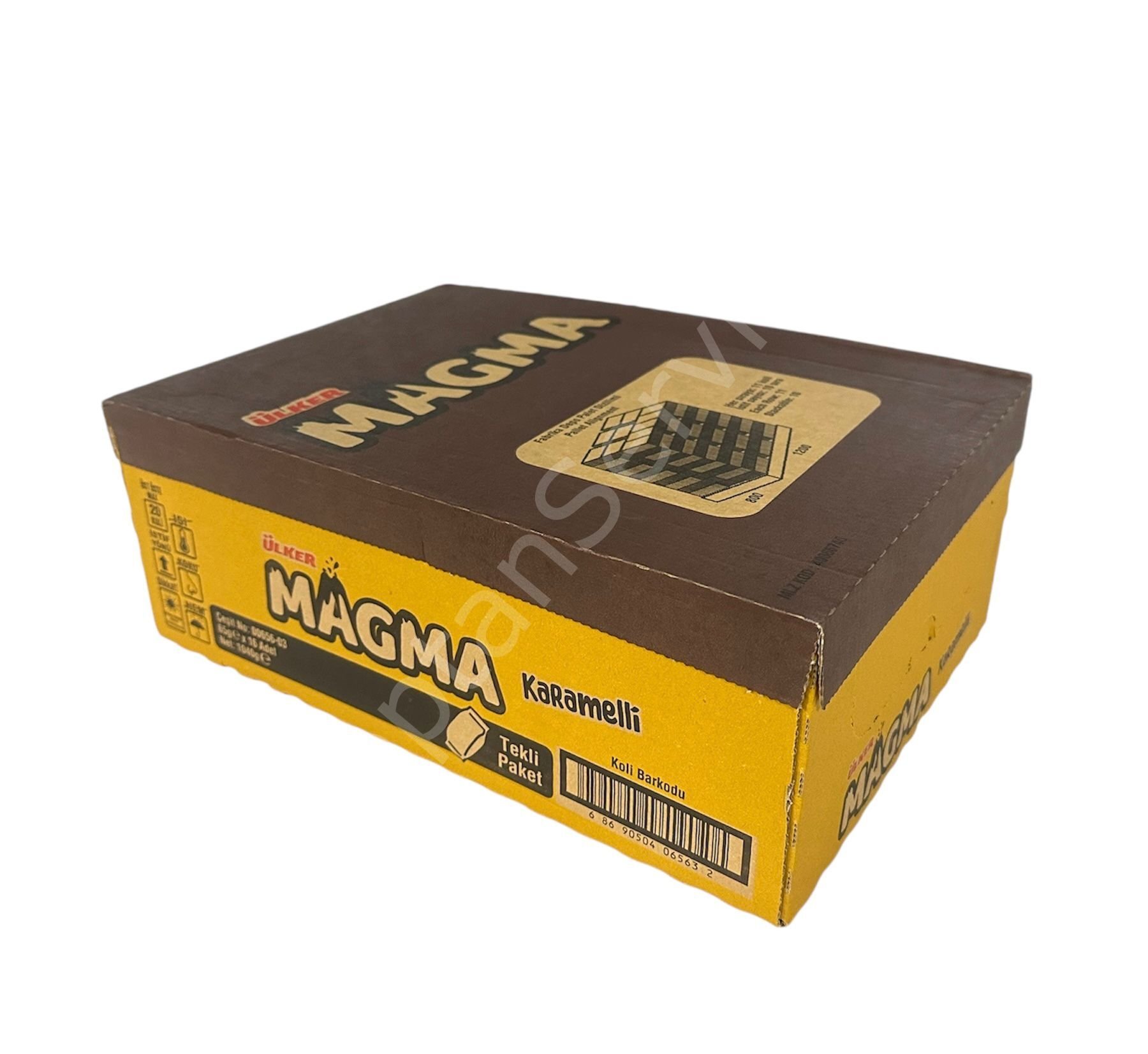 Ülker Dankek Magma Karamelli Kek 65 gr 16 Adet