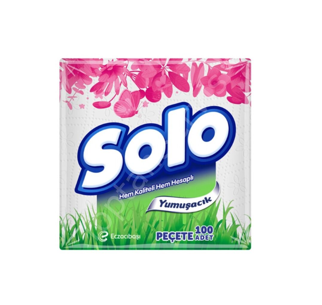 Solo Peçete 100'lü 1 Adet