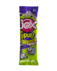 Jox Minies Ahududu Aromalı Ekşi Şekerleme 10 gr 24 Adet