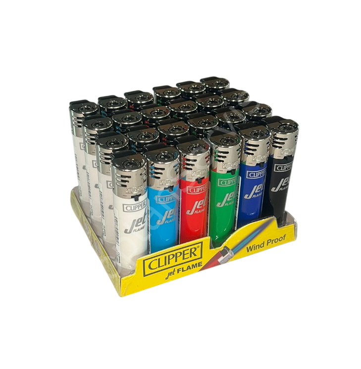 Clipper Jet Flame Rüzgar Çakmağı 24 Adet 04998