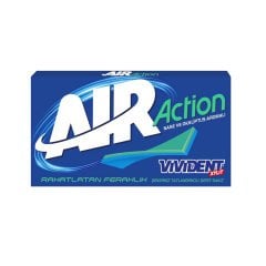 Vivident Cüzdan Air Action Nane ve Okaliptus Aromalı Sakız 26 gr 18 Adet