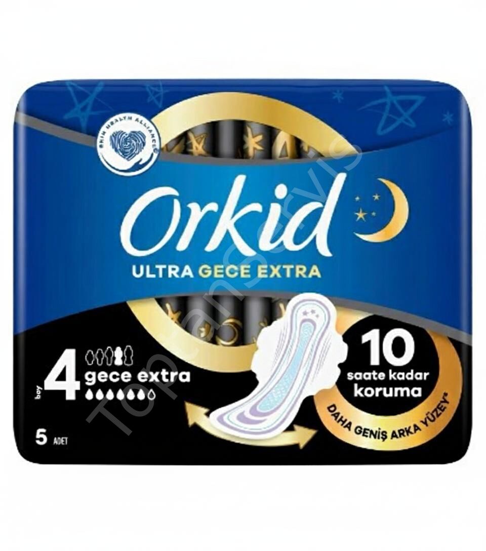 Orkid Ultra Gece Extra 5 li 4 Beden