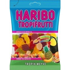Haribo Tropifrutti Karışık Meyveli Jelibon 80 gr 1 Adet